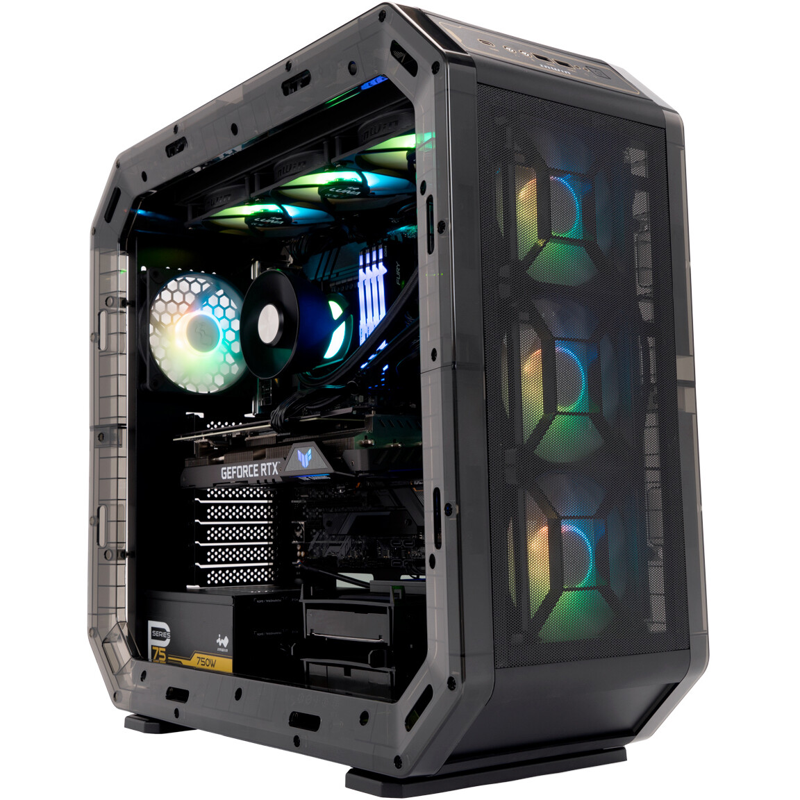 Корпус InWin Airforce Phantom Black - IW-CS-AIRFORCE-PHT - фото 14