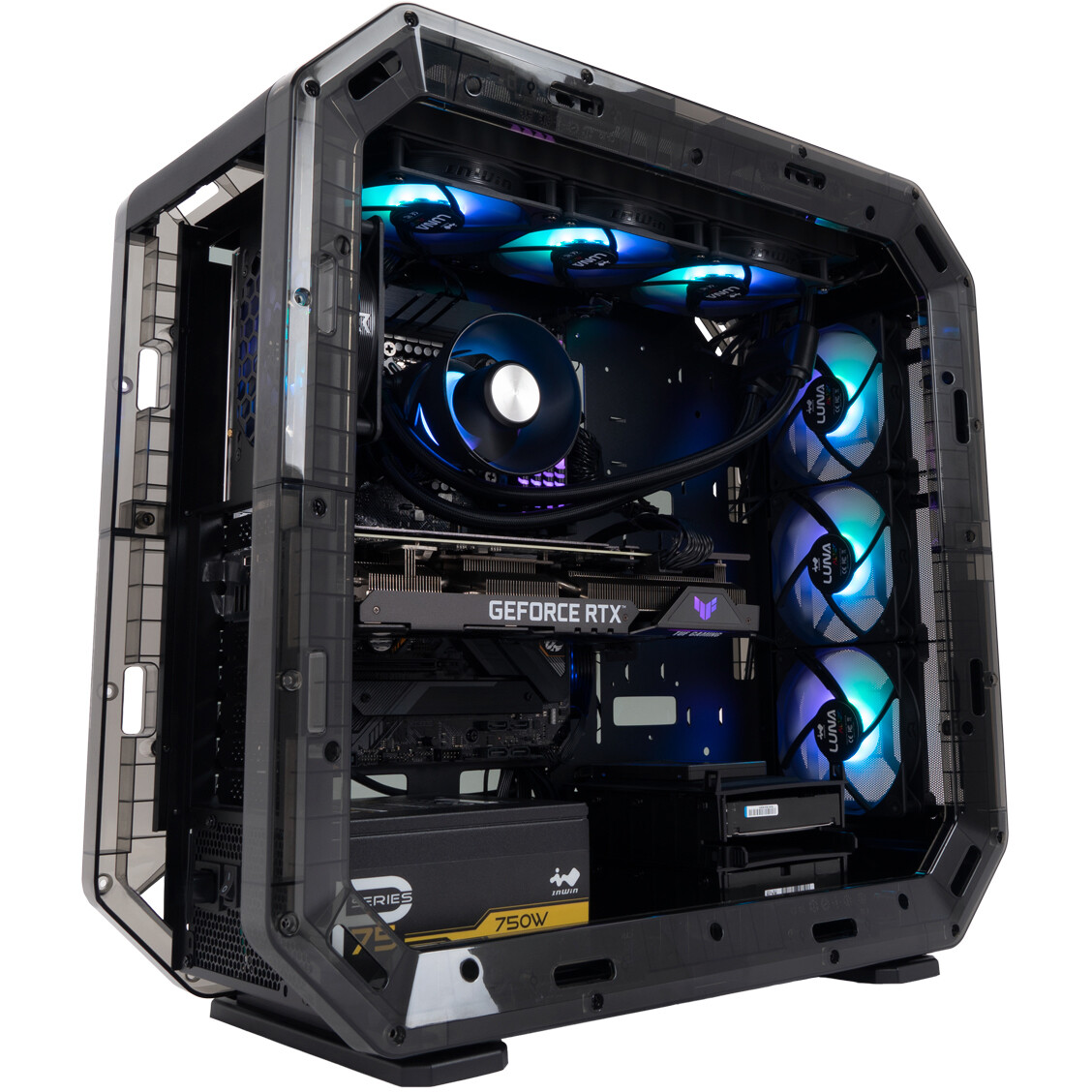 Корпус InWin Airforce Phantom Black - IW-CS-AIRFORCE-PHT - фото 15