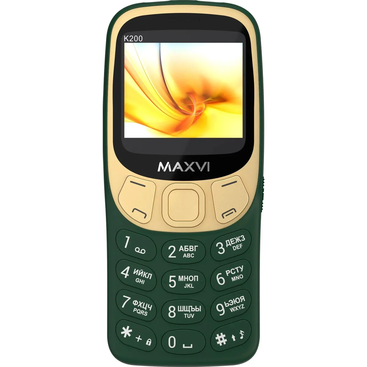 Телефон MAXVI K200 Green