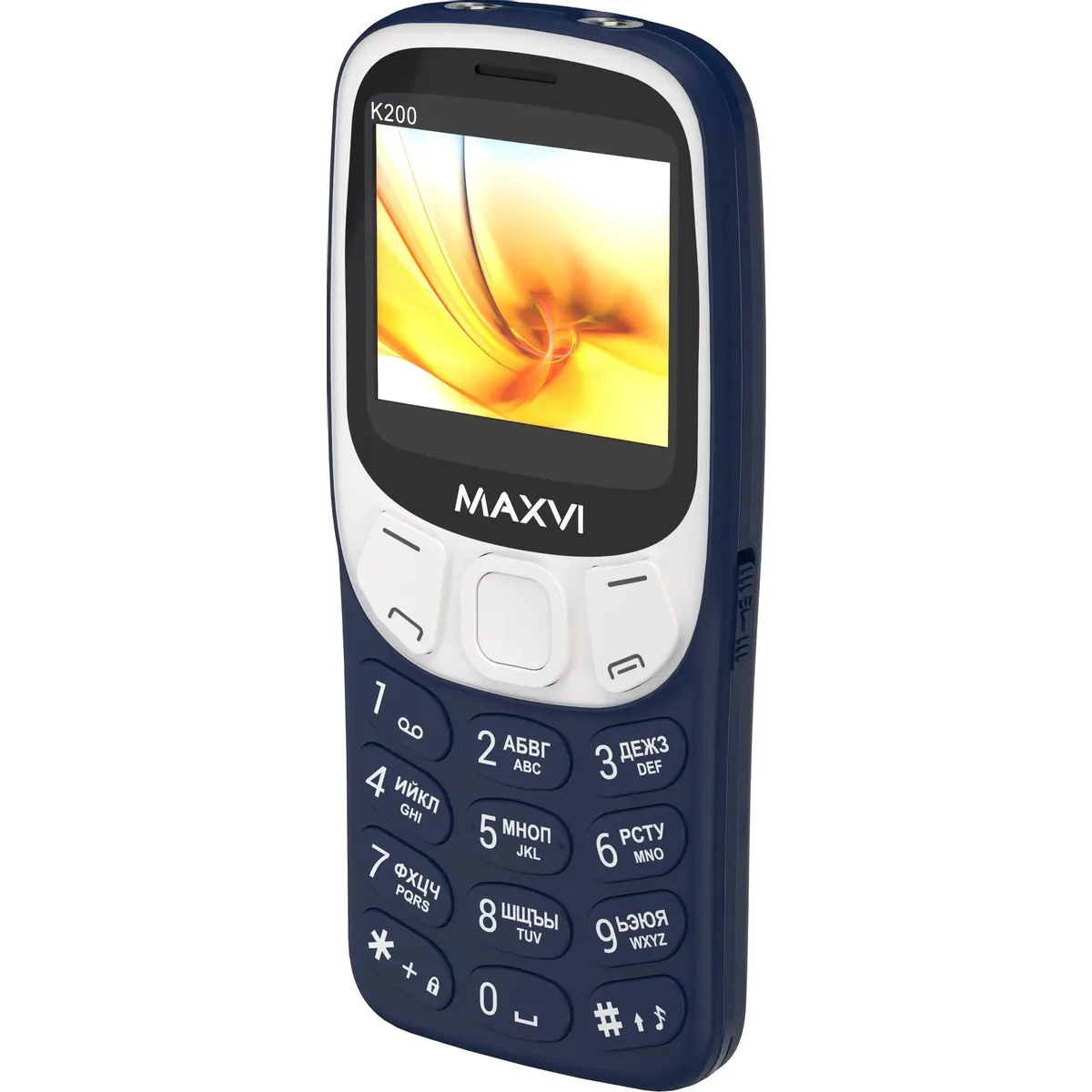 Телефон MAXVI K200 Blue - фото 3