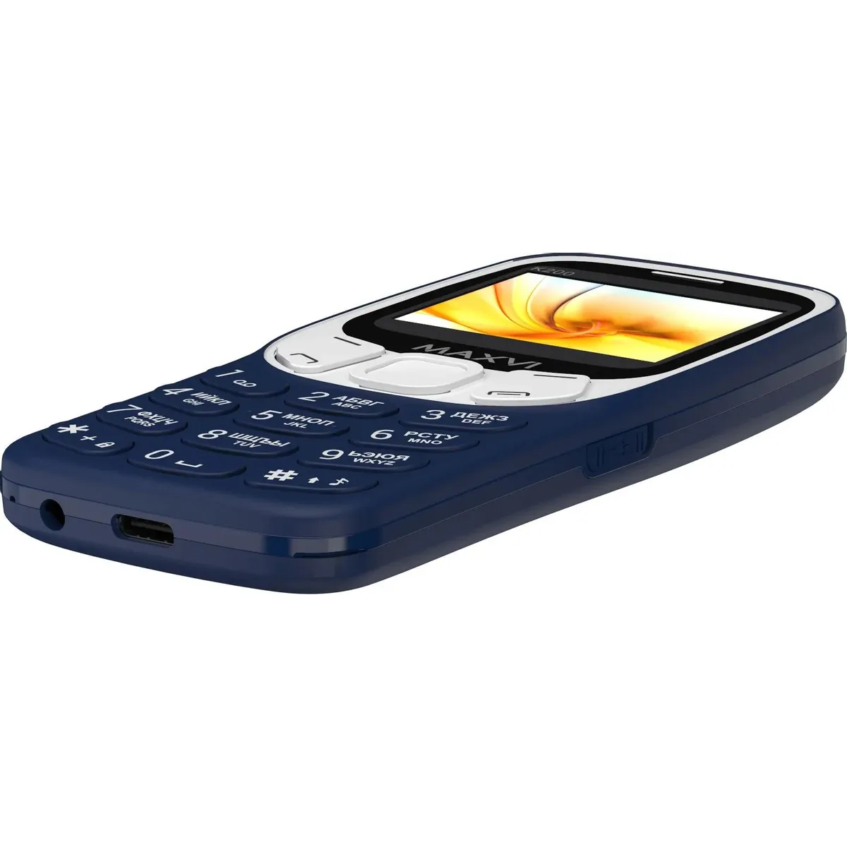 Телефон MAXVI K200 Blue - фото 4