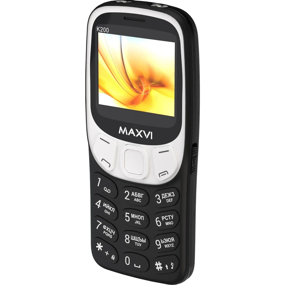 Телефон MAXVI K200 Black - фото 3
