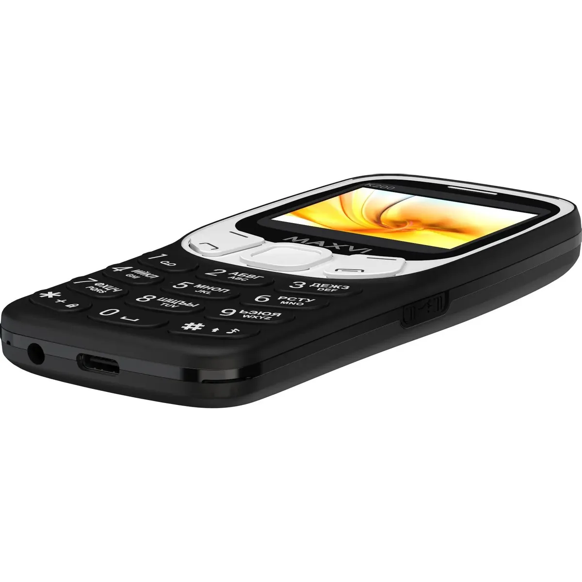 Телефон MAXVI K200 Black - фото 4