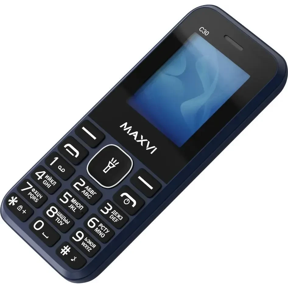 Телефон MAXVI C30 Blue - фото 3