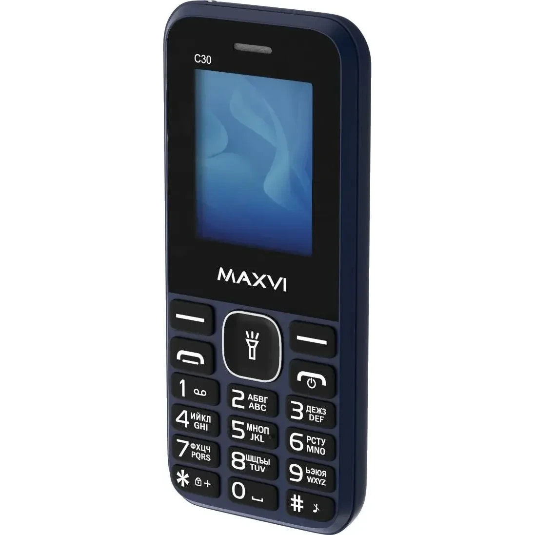 Телефон MAXVI C30 Blue - фото 4