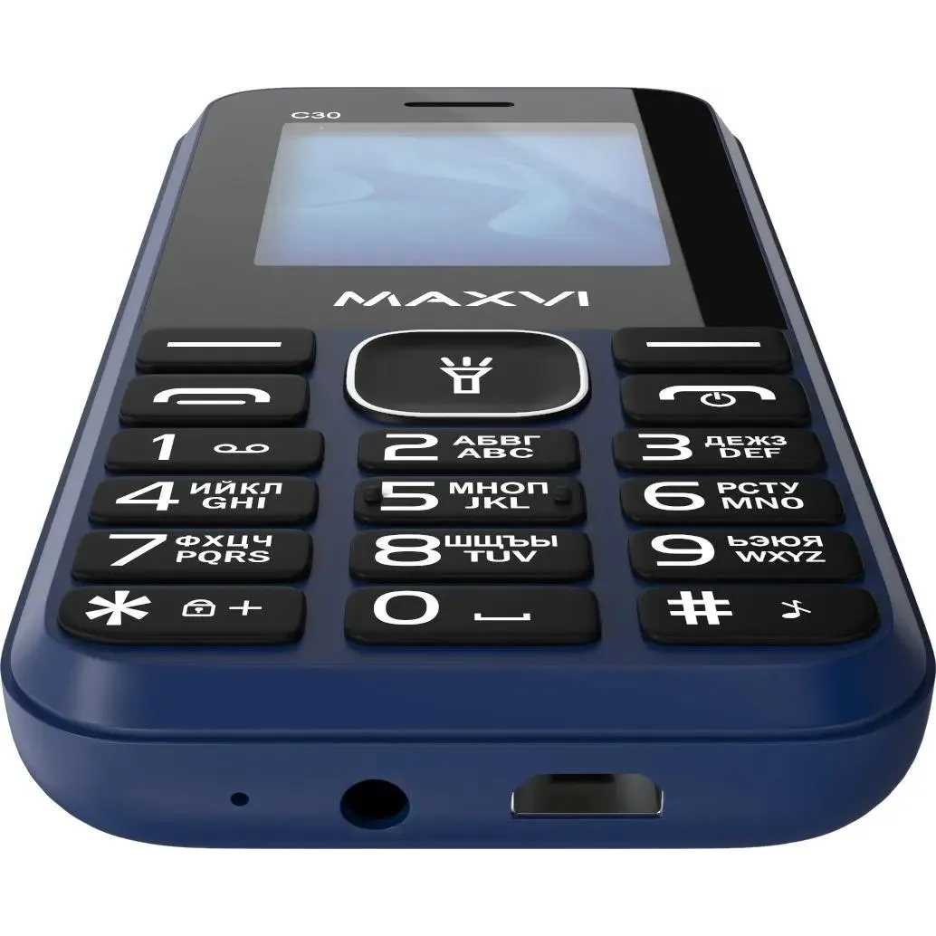 Телефон MAXVI C30 Blue - фото 5