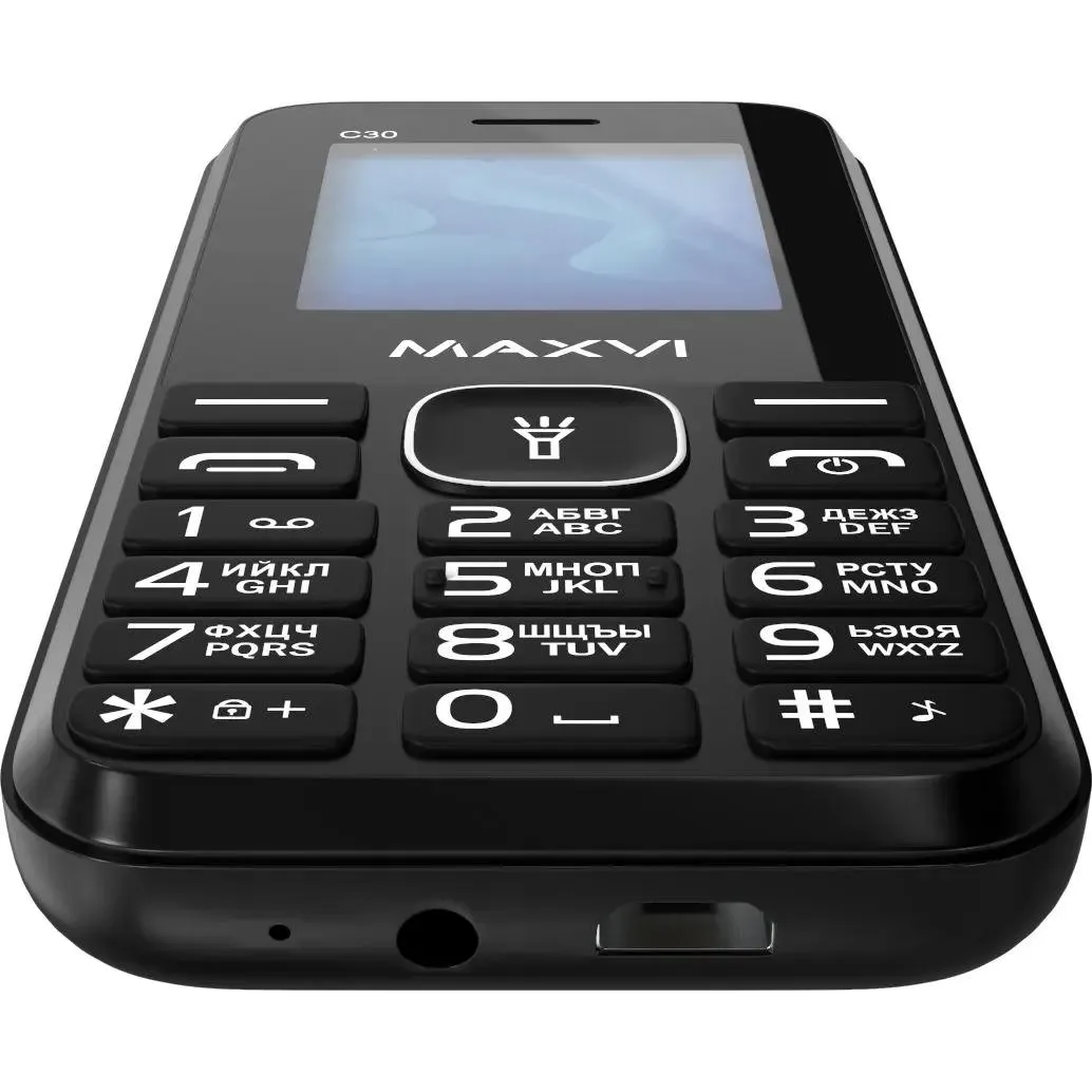 Телефон MAXVI C30 Black - фото 5