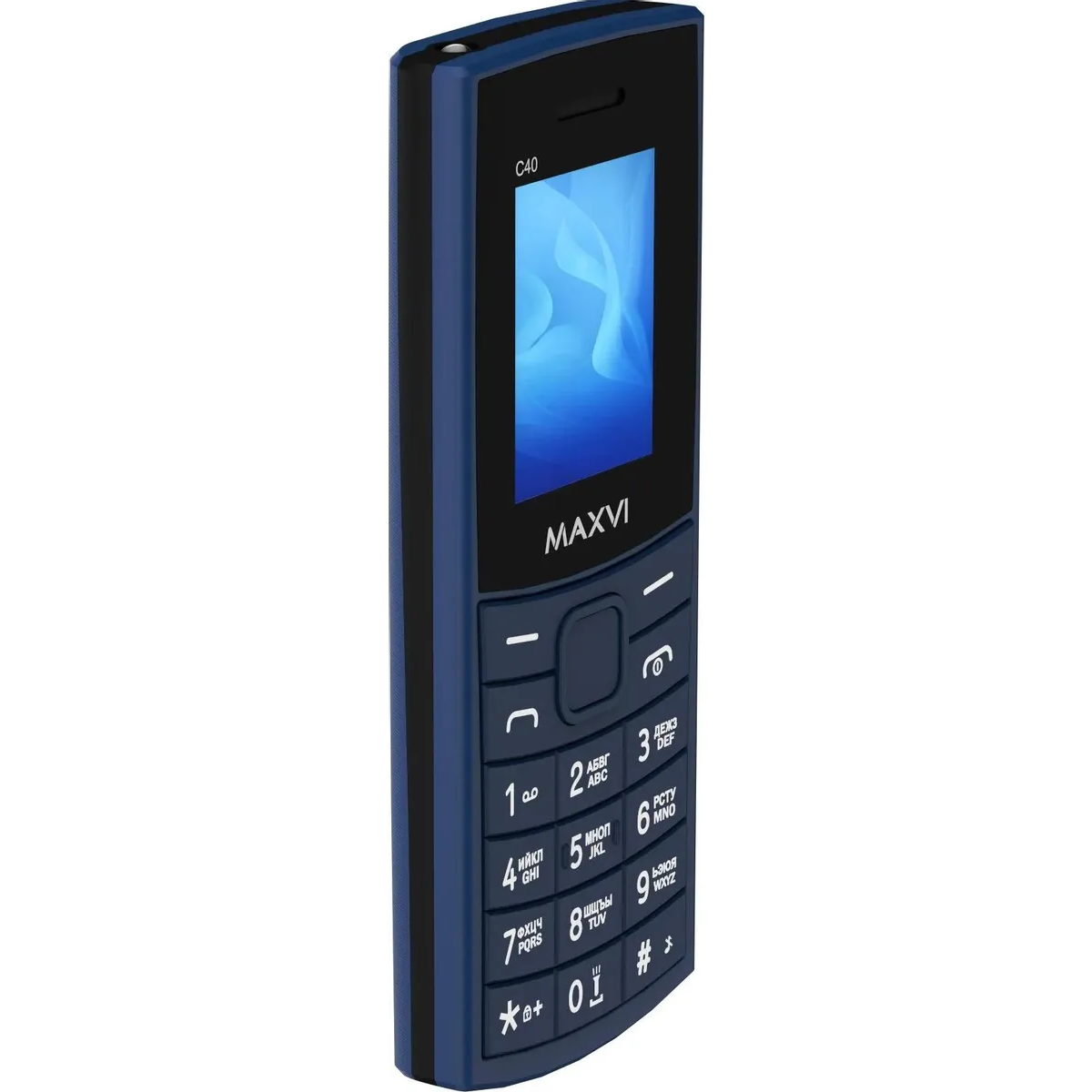 Телефон MAXVI C40 Blue - фото 2