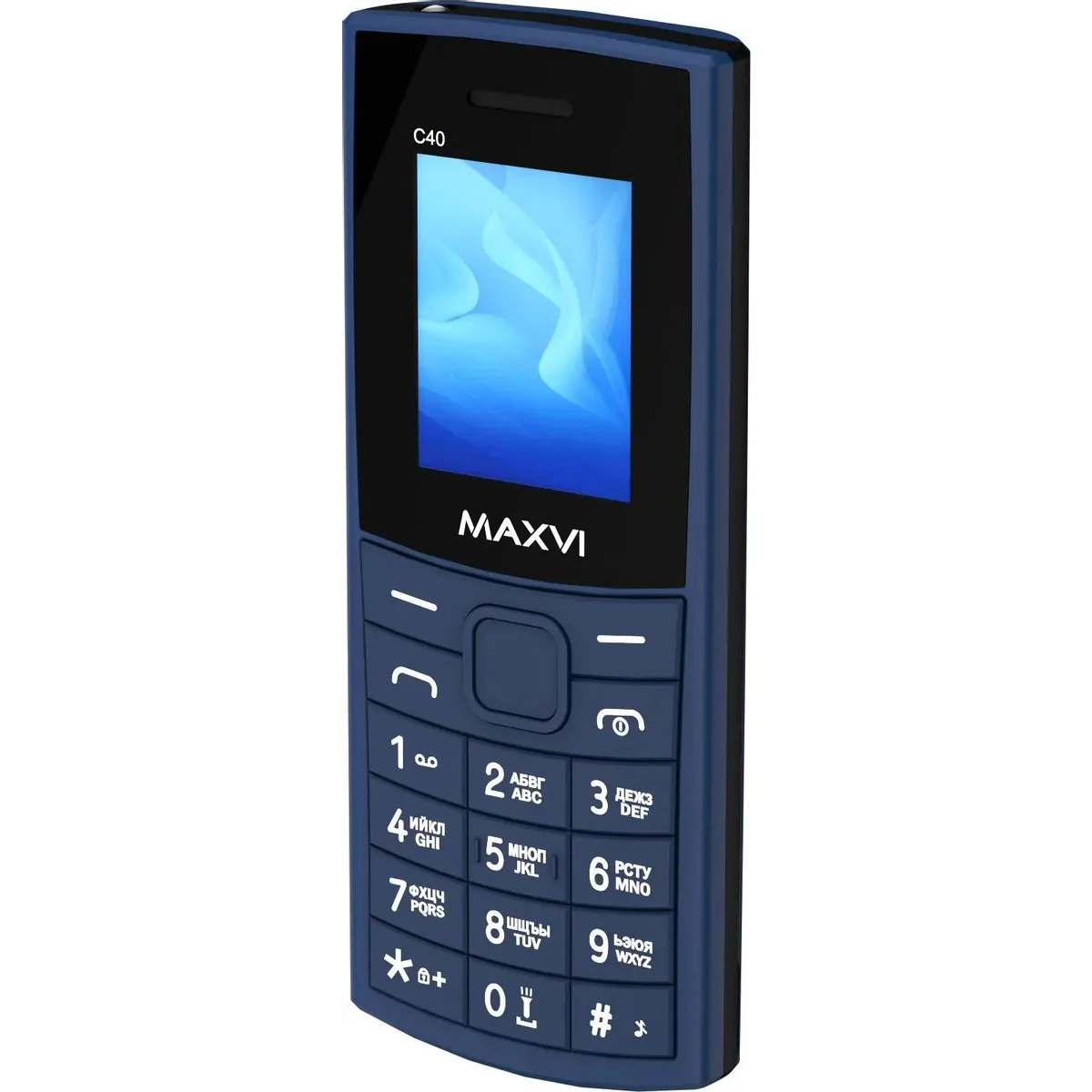 Телефон MAXVI C40 Blue - фото 3