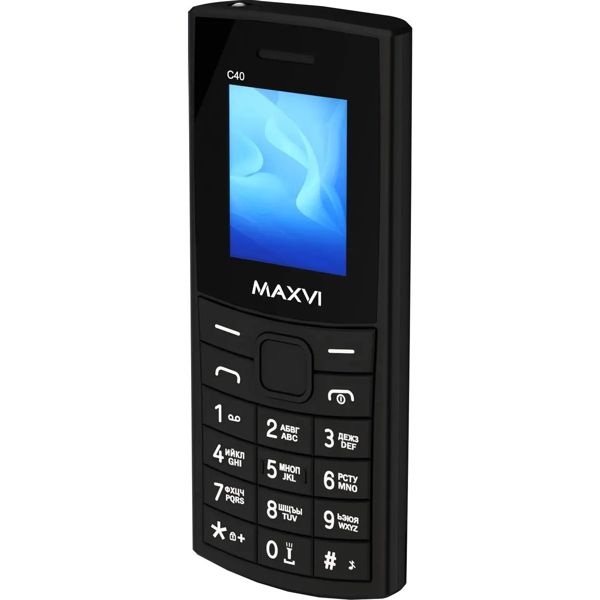 Телефон MAXVI C40 Black - фото 3