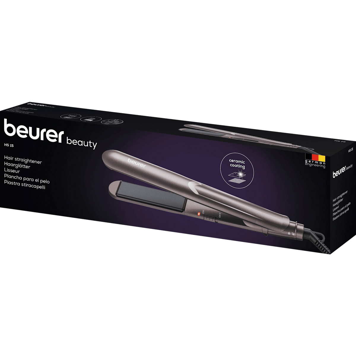 Щипцы Beurer HS15 Bordo - 100.74 - фото 3