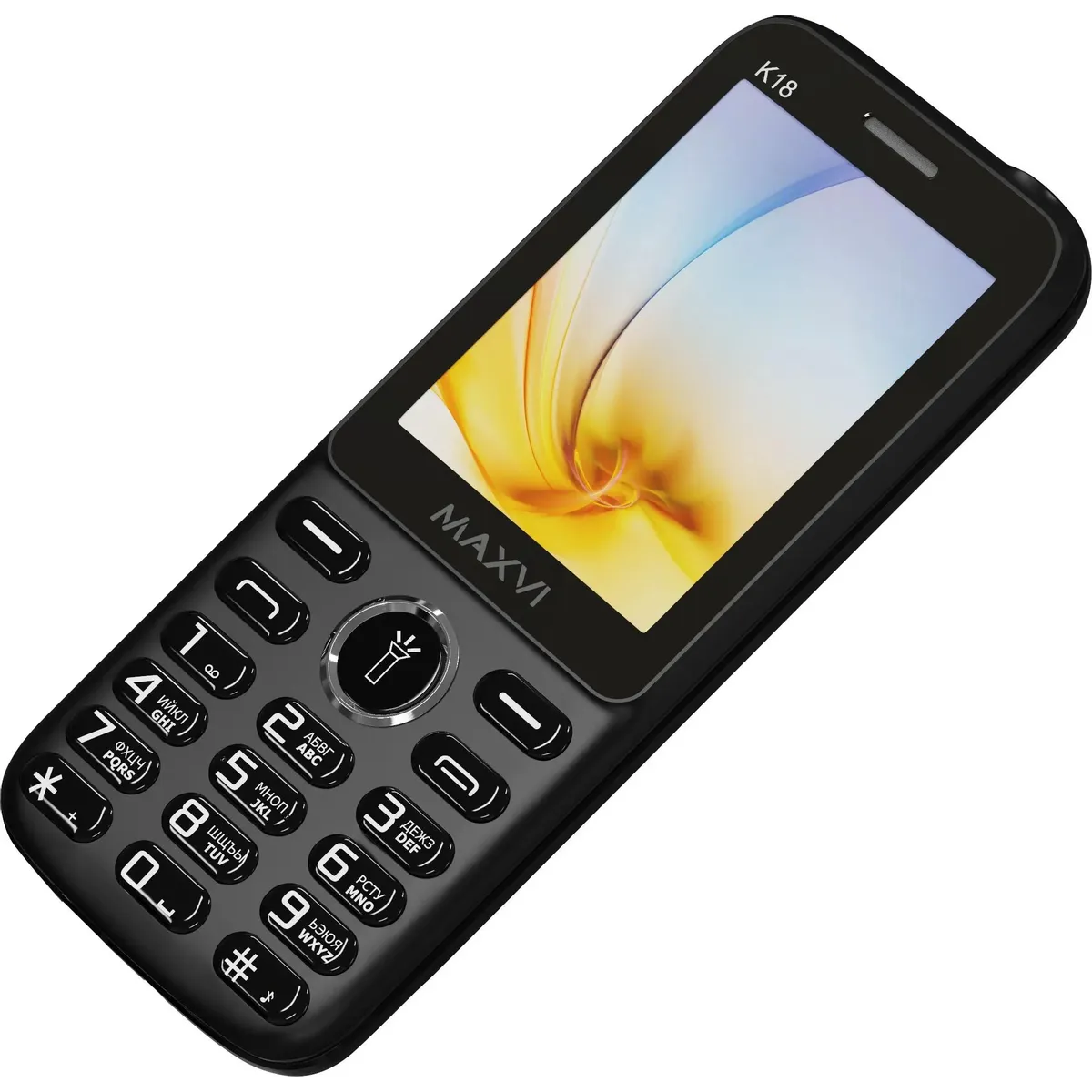 Телефон MAXVI K18 Black - фото 3