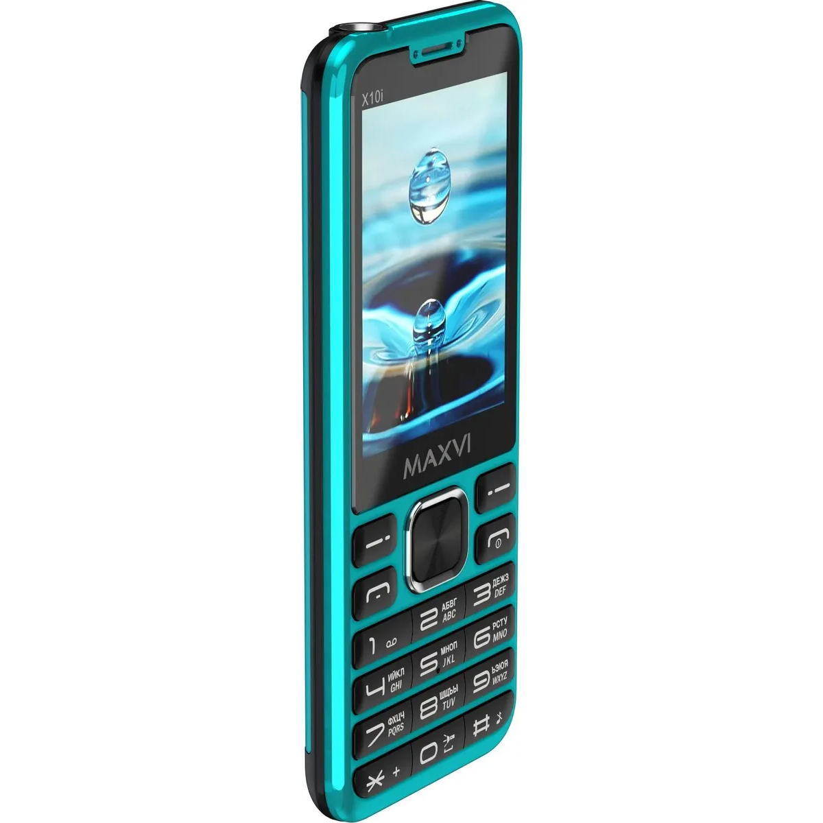 Телефон MAXVI X10i Aqua Blue - фото 2