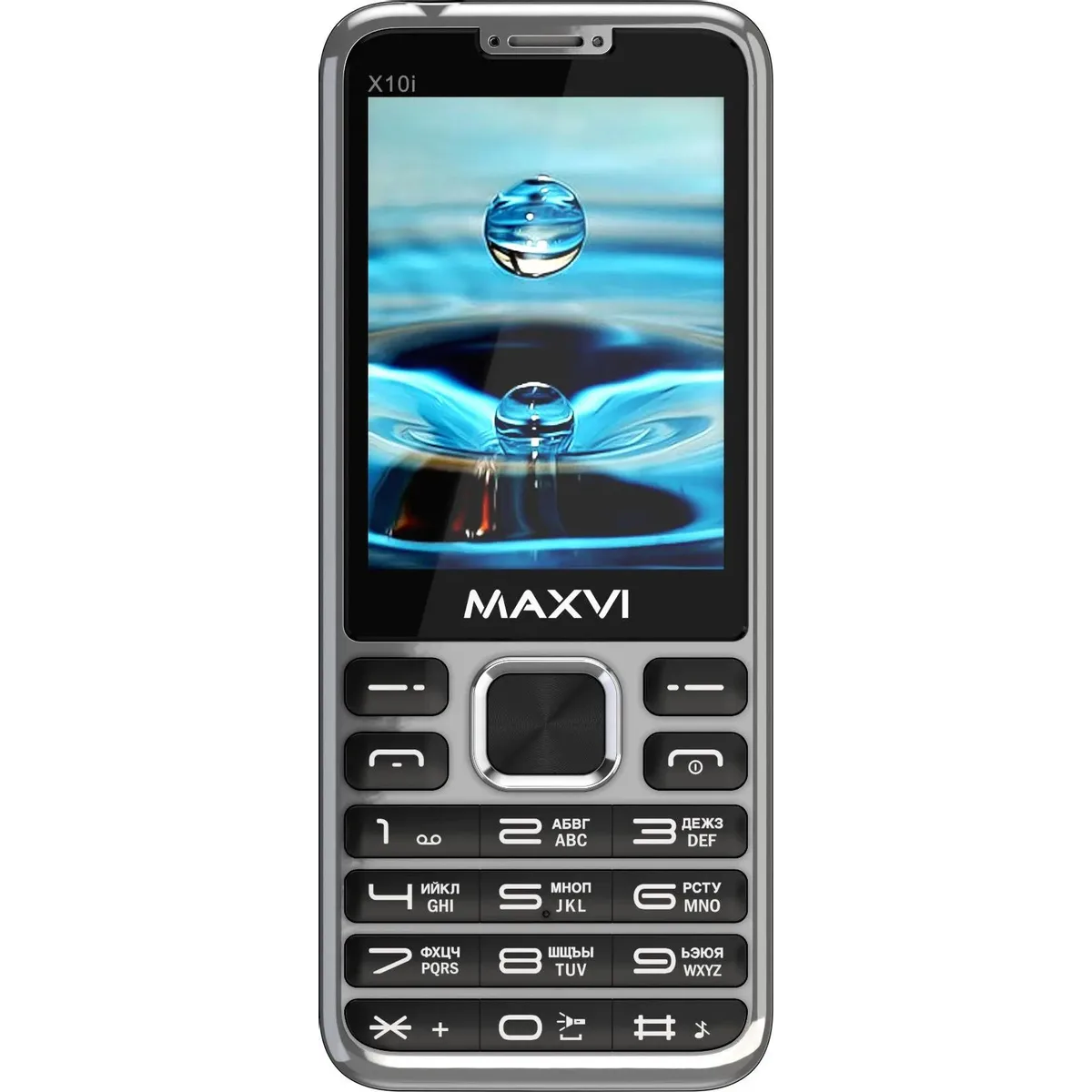 Телефон MAXVI X10i Metallic Silver
