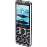 Телефон MAXVI X10i Metallic Silver