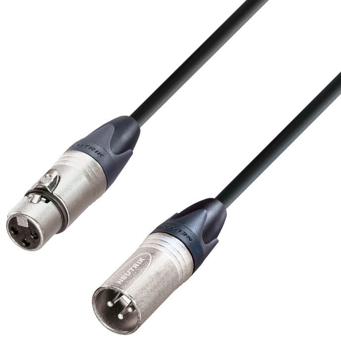 Кабель XLR (M) - XLR (F), 7.5м, Adam Hall K5MMF0750