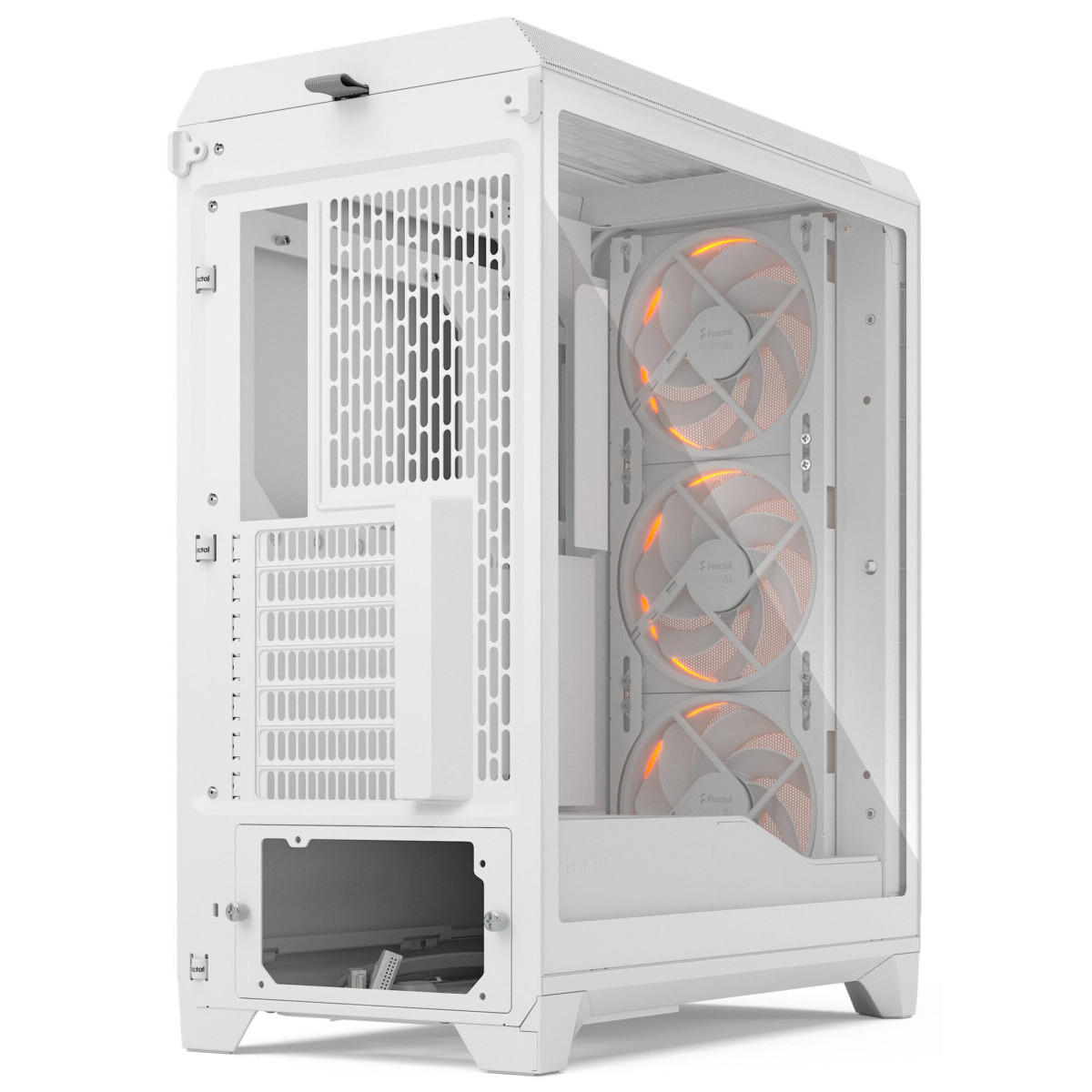 Корпус Fractal Design Meshify 3 White RGB TG Clear Tint - FD-C-MES3A-07 - фото 10