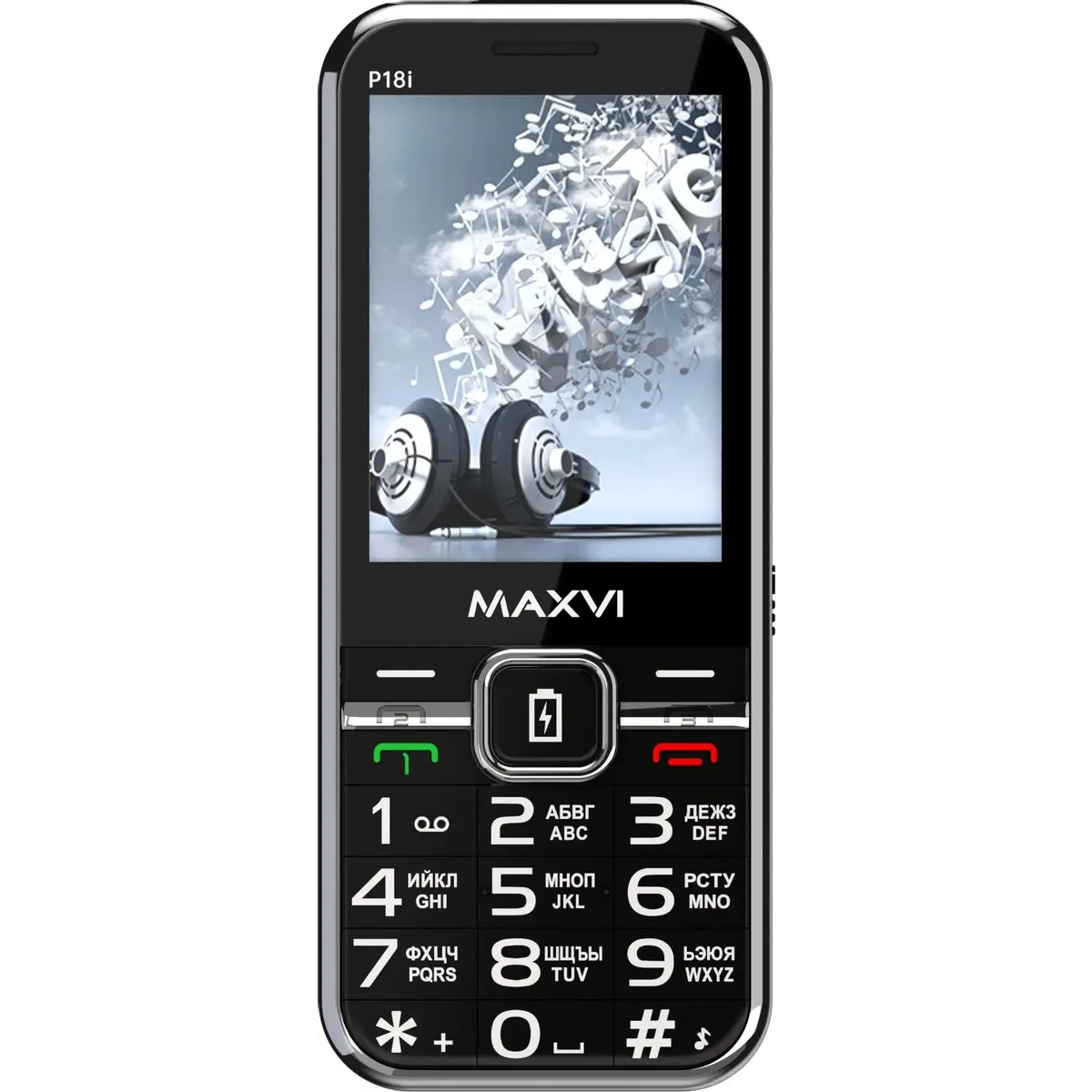 Телефон MAXVI P18i Black