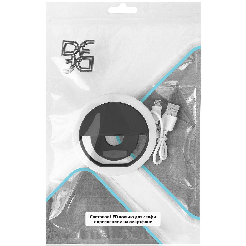Кольцевая лампа DF LED-01 Black - фото 3