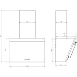 Вытяжка Elikor Титан 50П-430-К3Д Black (266394)