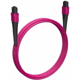 Патч-корд Cabeus FOP-50-OM4-12-MPO(F)-12-MPO(F)-B-1m, 1м