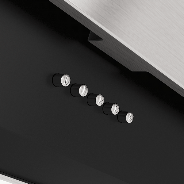 Вытяжка Elikor Титан 60Н-430-К3Д Steel/Black (266380) - фото 8