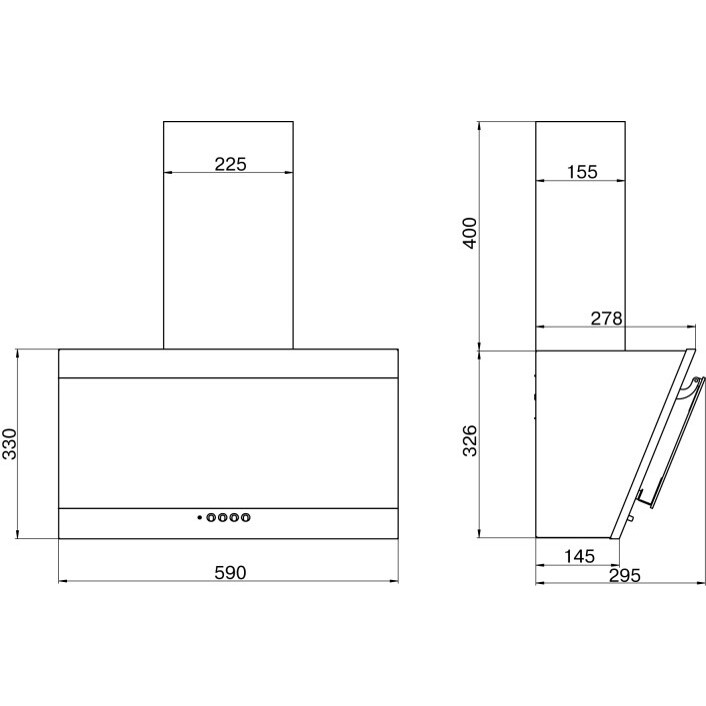 Вытяжка Elikor Титан 60П-430-К3Д Black (265672) - фото 10