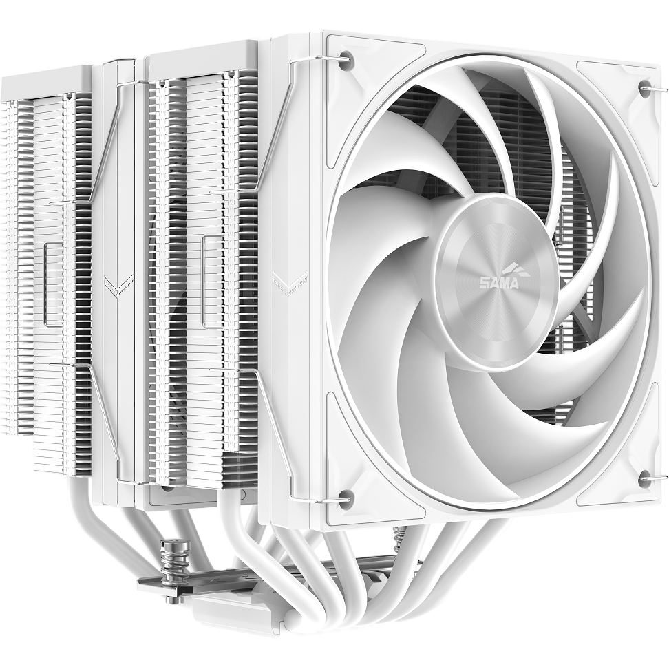 Кулер SAMA A60W White - A60-WHWNNXOX-G - фото 2