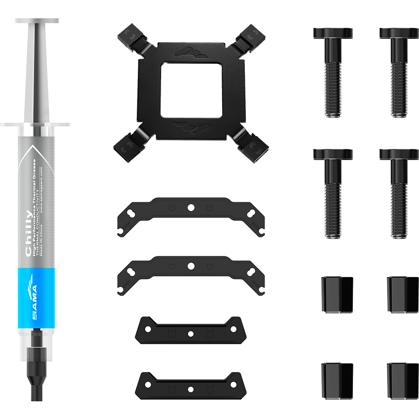 Кулер SAMA U60 Black - U60-BKWNYXOX-G - фото 7