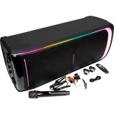 ..... Портативная акустика УРАЛ МОЛНИЯ 10000 Чёрный из ремонта сколы,царапины,повреждена упаковка