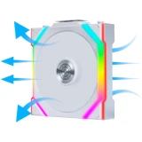 ..... Вент. для корпуса Lian Li UNI Fan SL Wireless 120 Reverse Blade White (3 шт.) (0094/95/96) Б/У (G99.12RSL1W3W.R0)