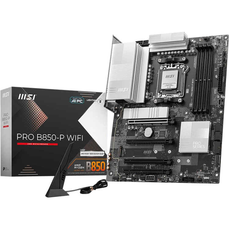 ..... Материнская плата MSI PRO B850-P WIFI (3037) из ремонта сломан фиксатор pci-e - фото 5