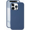Чехол Deppa iPhone 15 Pro Liquid Silicone Case Pro Blue