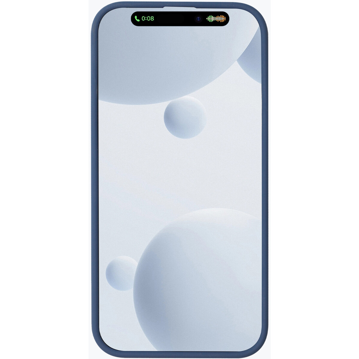 Чехол Deppa iPhone 15 Pro Liquid Silicone Case Pro Blue - фото 3