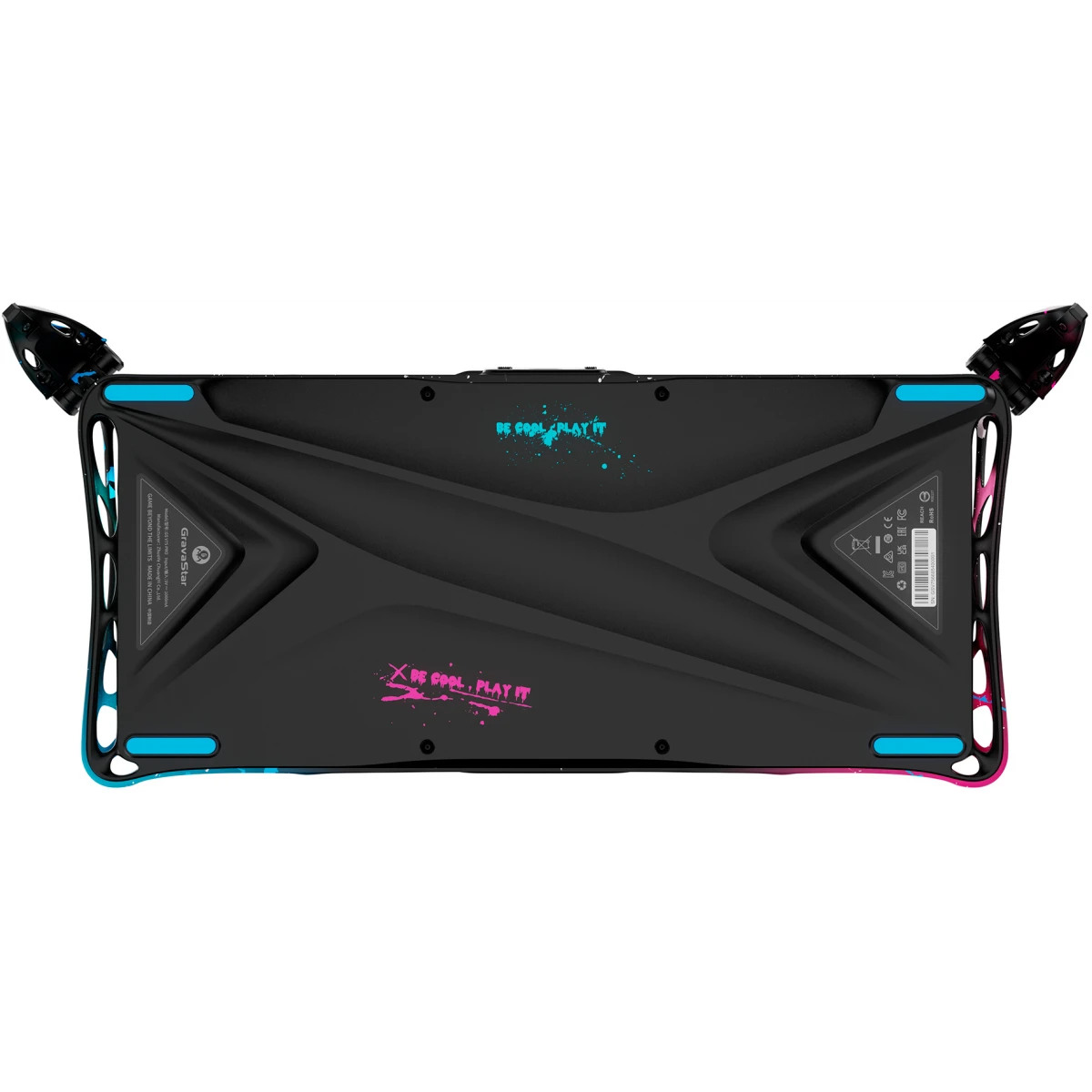 Клавиатура Gravastar Mercury V75 Pro Neon Graffity - V75 Pro CG BLK - фото 5