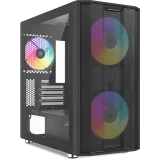 Корпус SAMA S30 Black (S30-BKMPA3X1-GL)