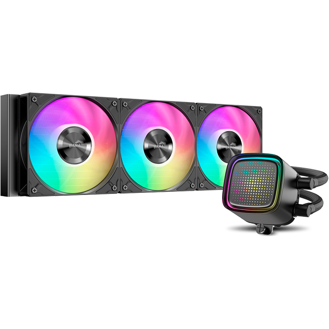 Система жидкостного охлаждения SAMA L50 Black - L50-BKWAYX03-G