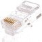 Коннектор RJ-45 NETLAN EC-UP8P8C-5E-003-TR-100, 100 шт.