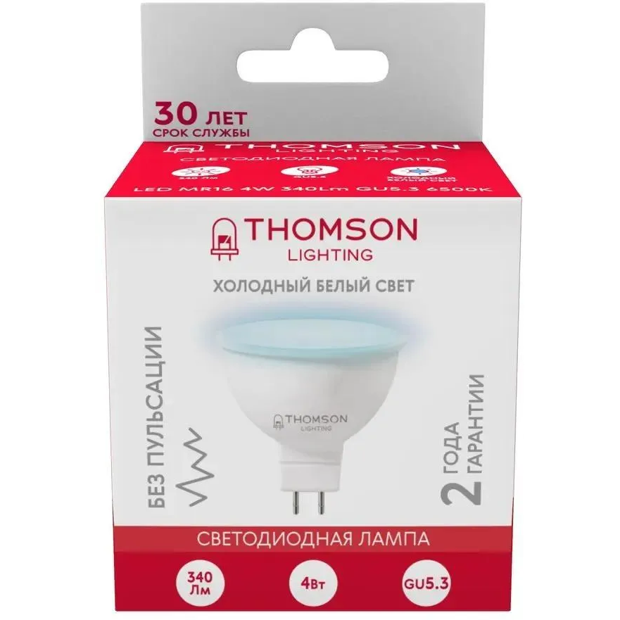 Светодиодная лампочка Thomson TH-B2321 (4 Вт, GU5.3) - фото 3