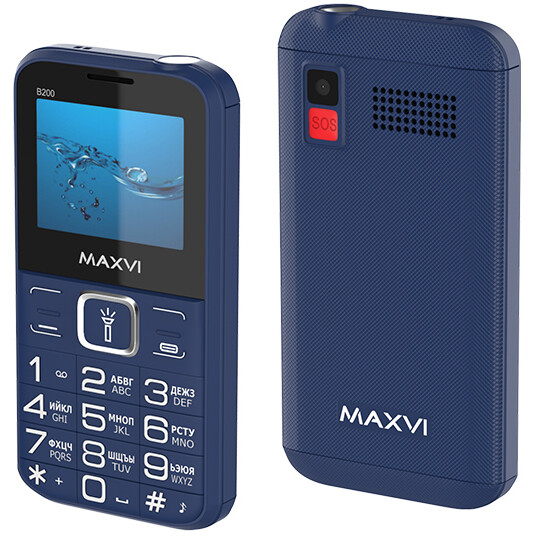 Телефон MAXVI B200 Blue
