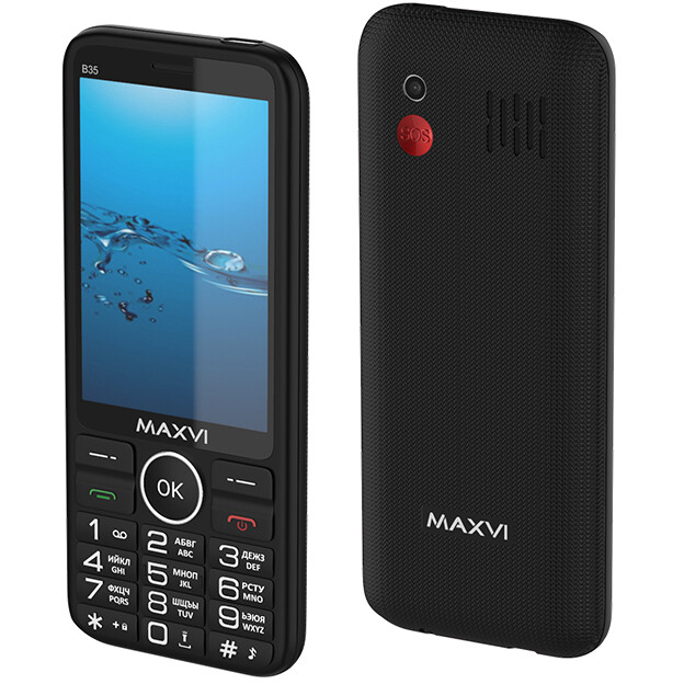 Телефон MAXVI B35 Black