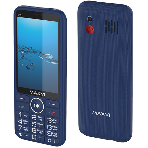 Телефон MAXVI B35 Blue