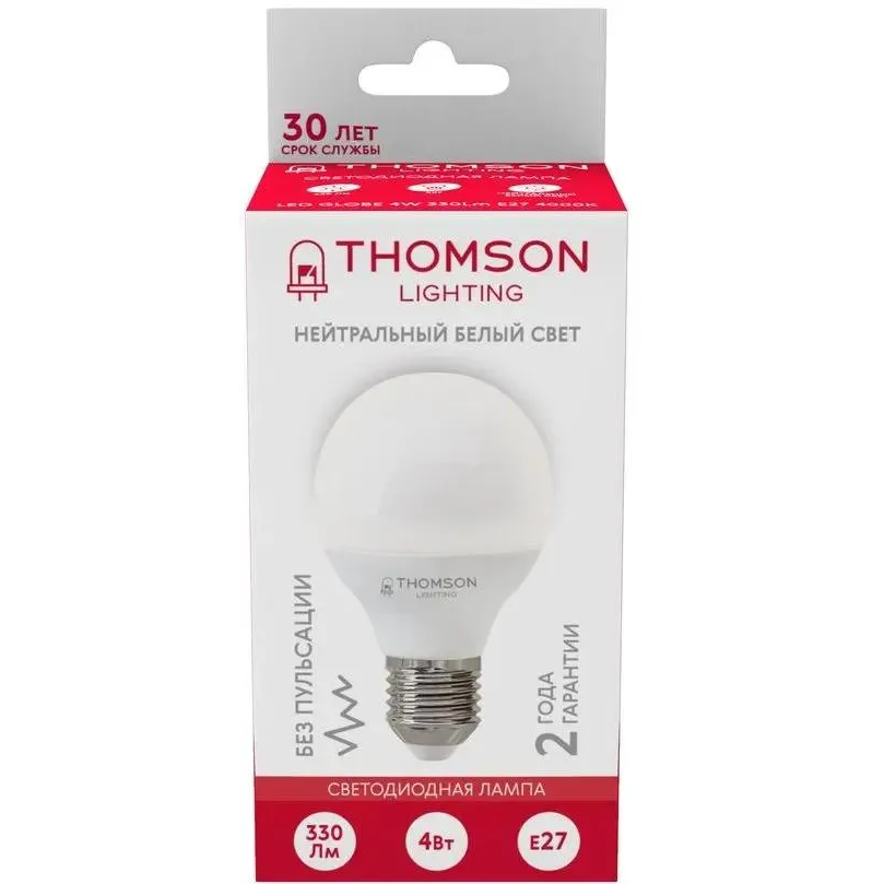 Светодиодная лампочка Thomson TH-B2362 (4 Вт, E27) - фото 2