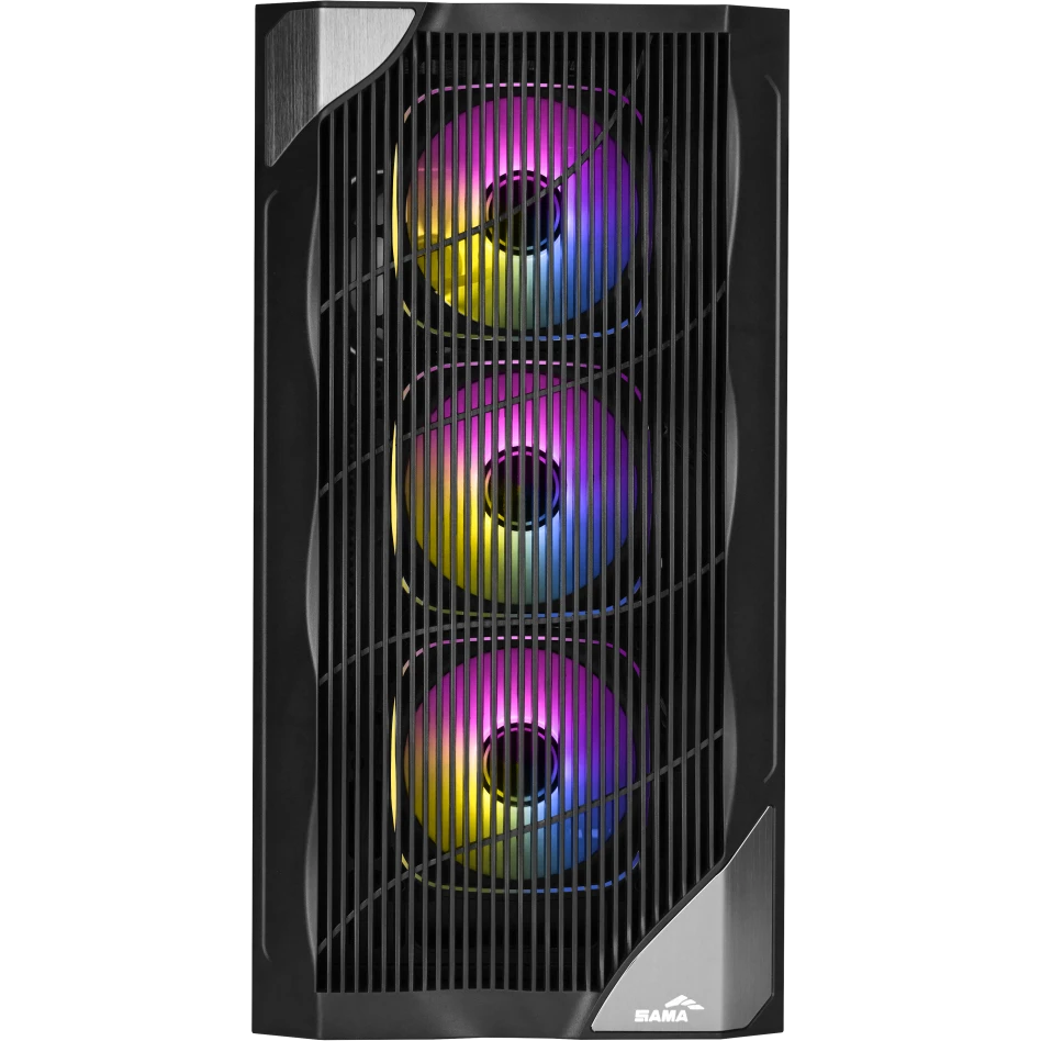 Корпус SAMA V42 Black - V42-BKAMA4X1-GL - фото 2