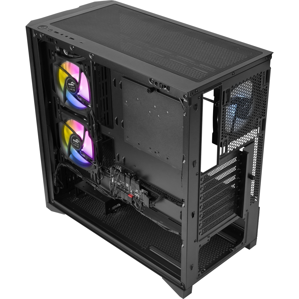 Корпус SAMA V42 Black - V42-BKAMA4X1-GL - фото 7