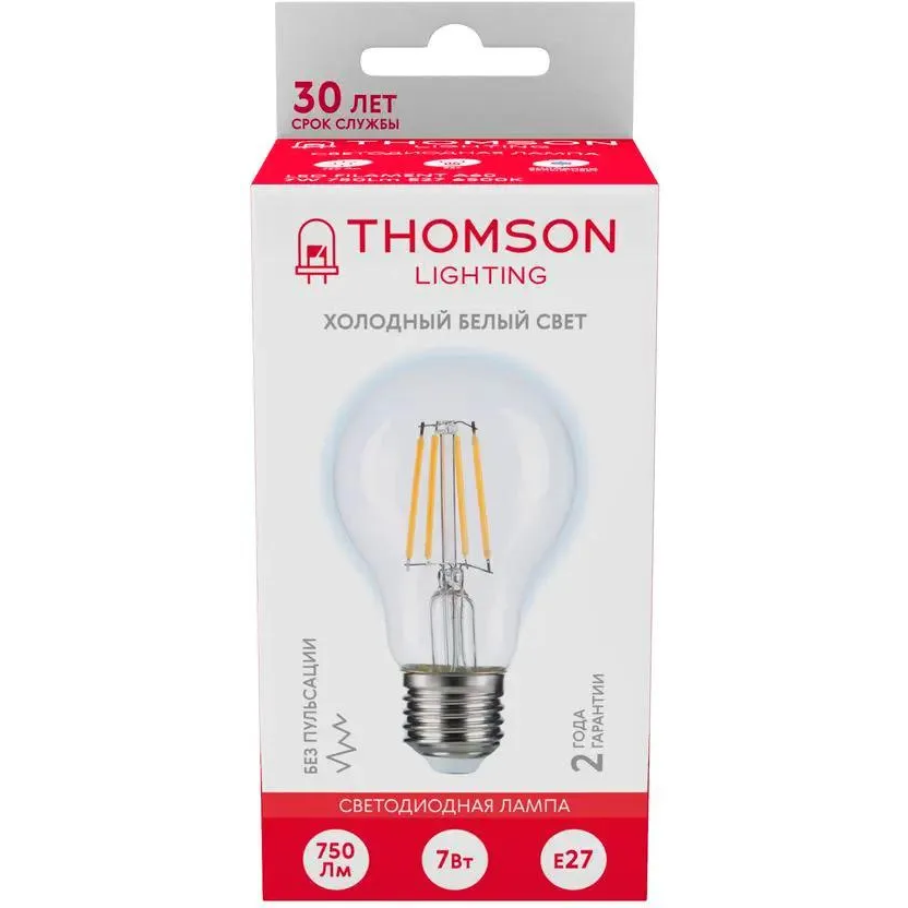 Филаментная лампочка Thomson TH-B2330 (7 Вт, E27) - фото 4