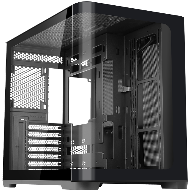 Корпус SAMA V60E Black - V60E-BKADA0X1-GL - фото 2