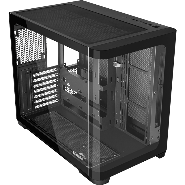 Корпус SAMA V60E Black - V60E-BKADA0X1-GL - фото 5