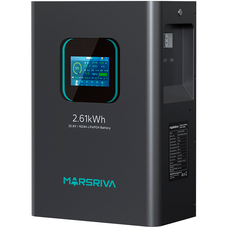Аккумуляторная батарея MARSRIVA MR-LFP24-100-WMD - фото 3