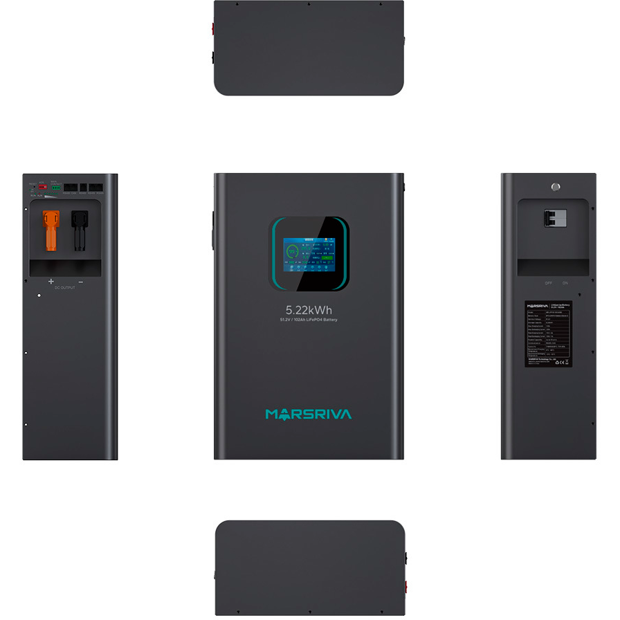 Аккумуляторная батарея MARSRIVA MR-LFP48-100-WMD - фото 5